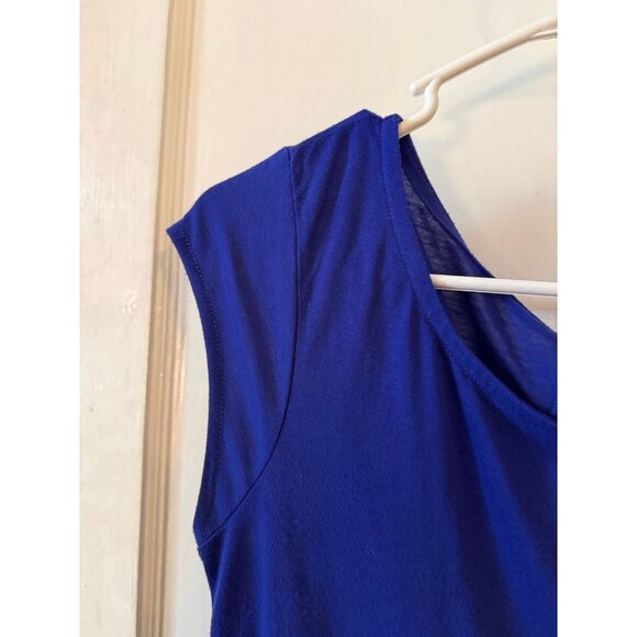 American Eagle outfitters women’s size, small blue purple blouse - Picture 5 of 7